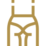 Icon picture of a back and butt for laser hair removal.