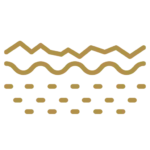 Icon representing Skin Laxity and Skin Texture for RF Microneedling Treatment Areas
